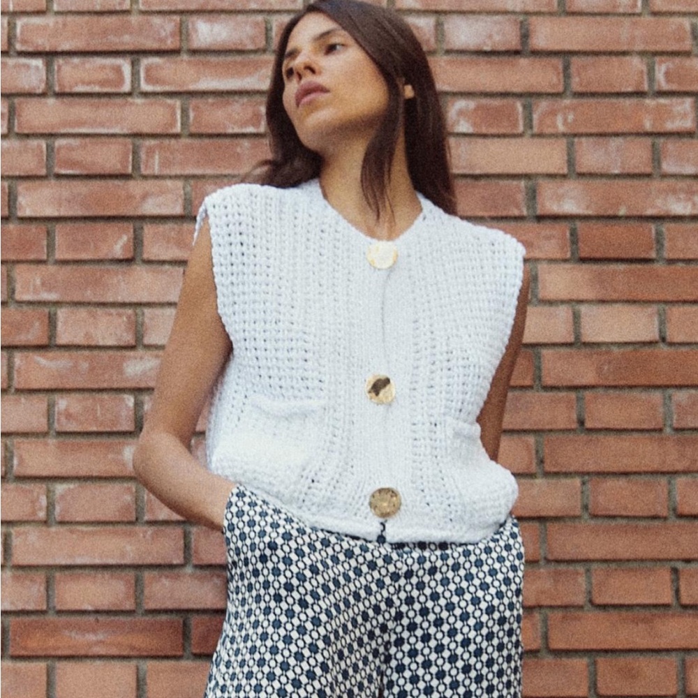 Zara Chunky Knit Top